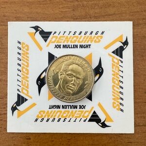 Pittsburgh Penguins Joey Mullen Night commemorative coin 3-11-1998. NHL